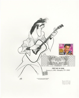 Elvis Presley First Day Cover With Stamp